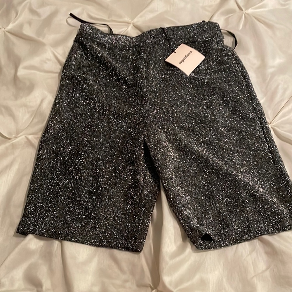 Biker shorts. Shimmer. New with tags. Medium
